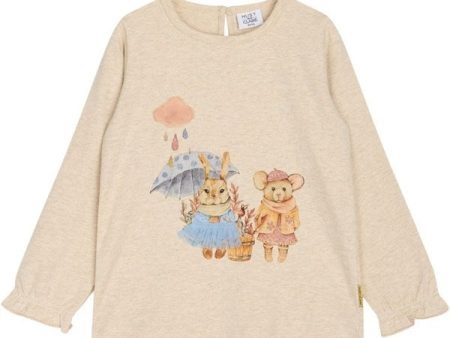 Hust & Claire Baby Wheat Melange Ammy Bluse Online Sale