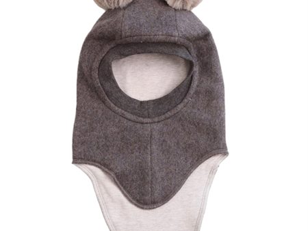 Huttelihut X Luksusbaby Bomuld Fleece Elefanthue Brown Online Sale