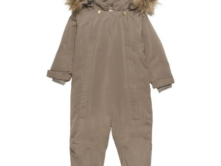 En Fant Flyverdragt m. Faux Fur Chocolate Chip on Sale