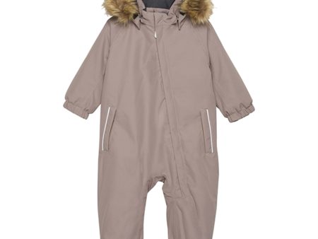 Color Kids Flyverdragt m. Faux Fur Fossil Online