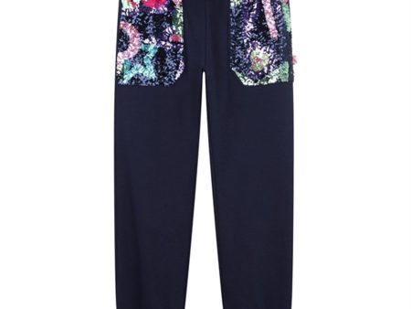 Billieblush Navy Sweatpants For Discount