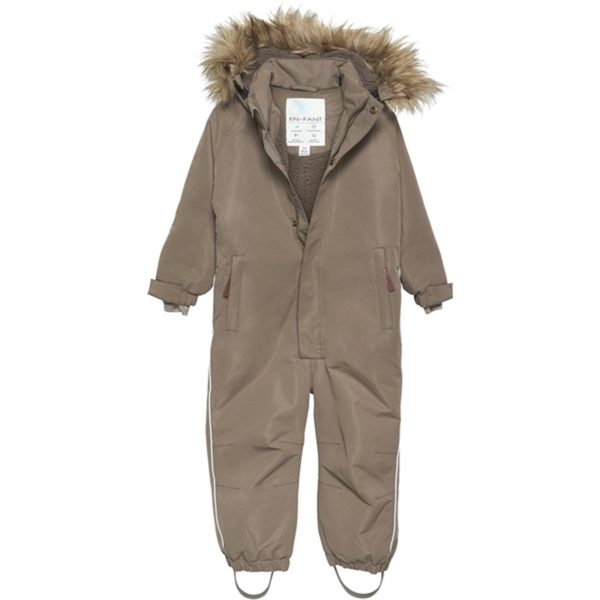 En Fant Flyverdragt m. Faux Fur Chocolate Chip Online