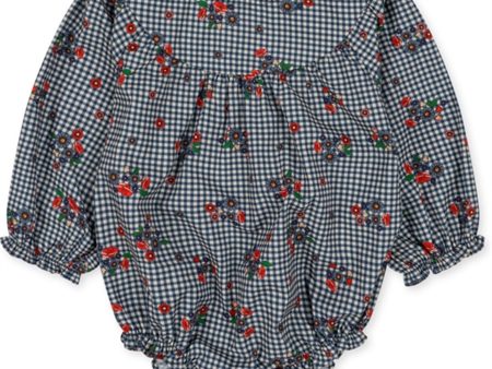 Konges Sløjd Blossom Check Bibi Romper For Sale