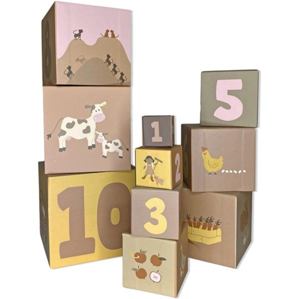 Smallstuff Stabelkasser 1-10 Farm And Dolls Discount